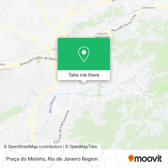 Praça do Moinho map