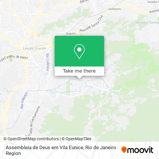 Assembleia de Deus em Vila Eunice map