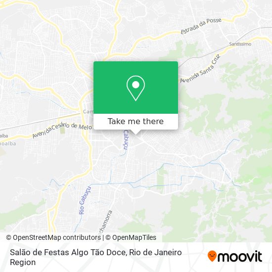 Salão de Festas Algo Tão Doce map
