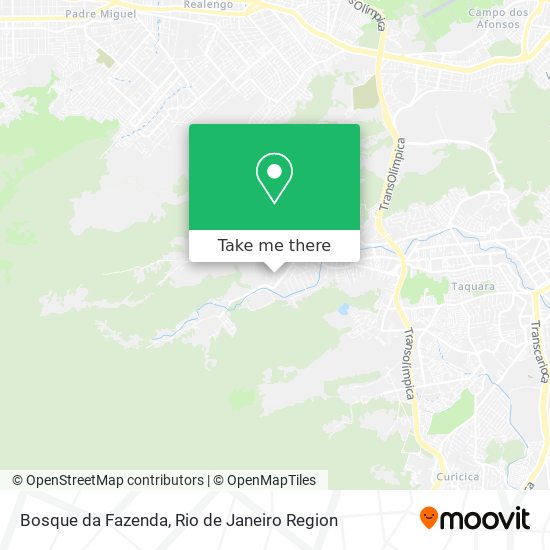 Bosque da Fazenda map