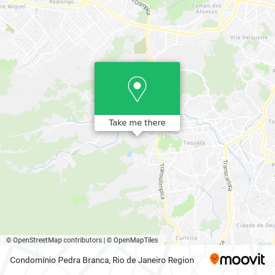 Condomínio Pedra Branca map