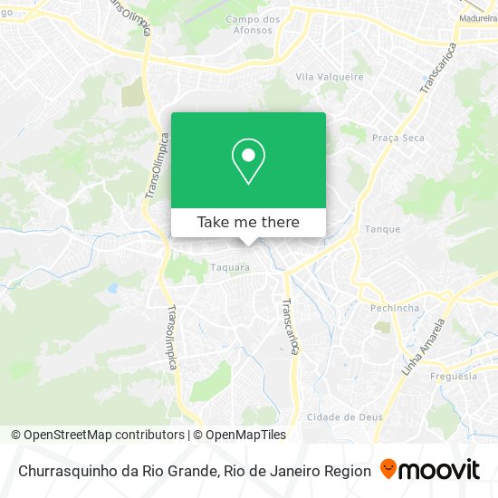 Churrasquinho da Rio Grande map