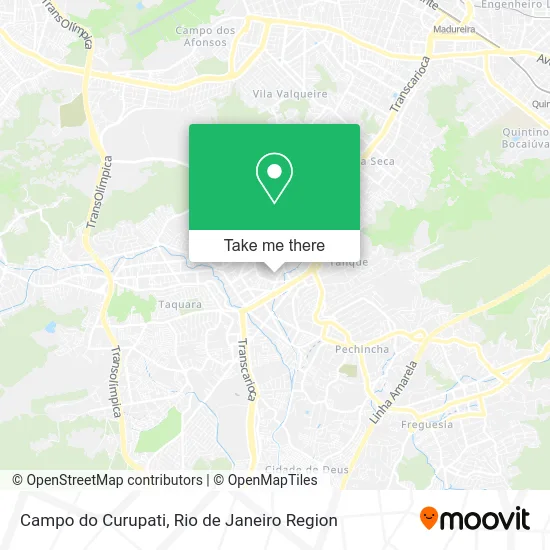 Campo do Curupati map