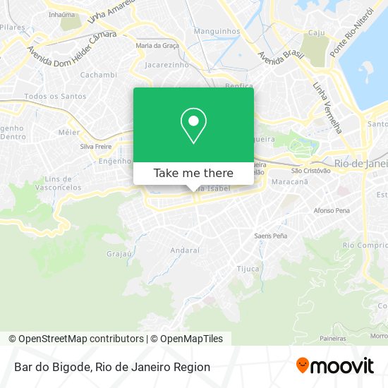 Mapa Bar do Bigode