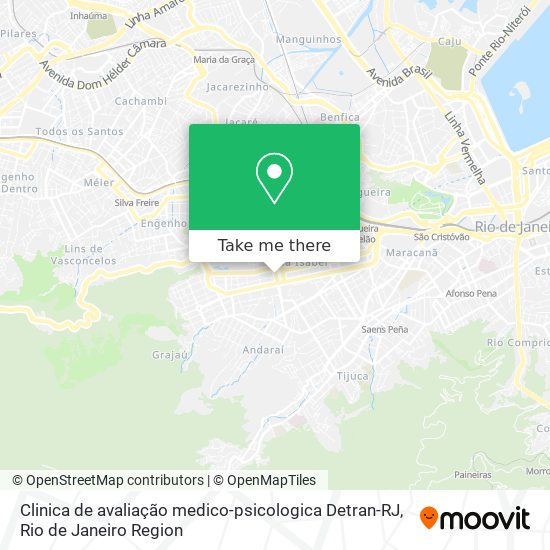 Mapa Clinica de avaliação medico-psicologica Detran-RJ