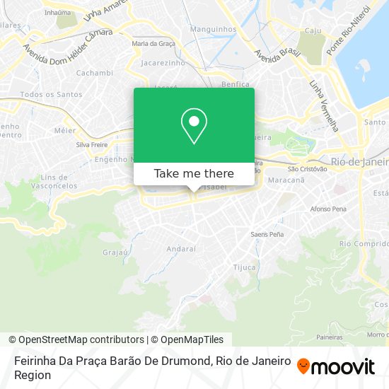 Feirinha Da Praça Barão De Drumond map