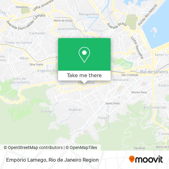 Empório Lamego map