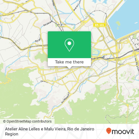 Atelier Aline Lelles e Malu Vieira map