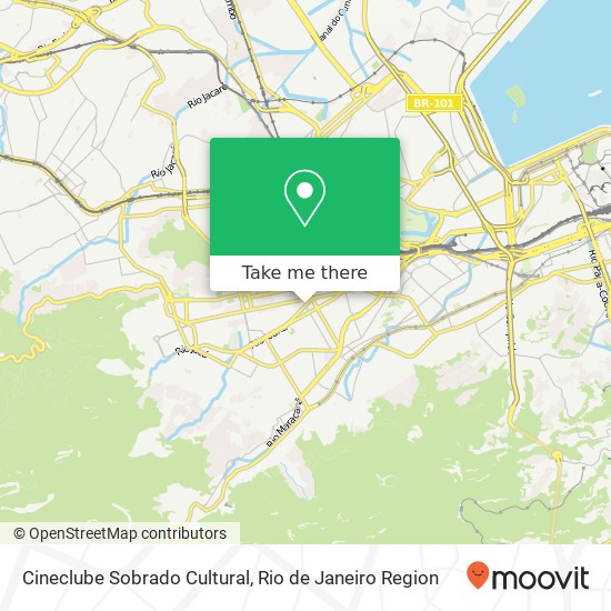 Cineclube Sobrado Cultural map