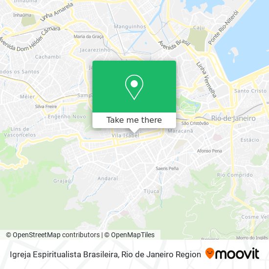 Igreja Espiritualista Brasileira map