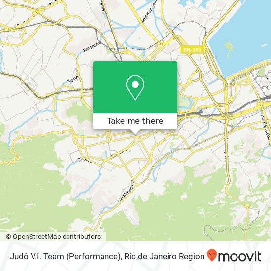 Judô V.I. Team (Performance) map