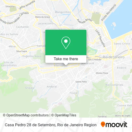 Casa Pedro 28 de Setembro map