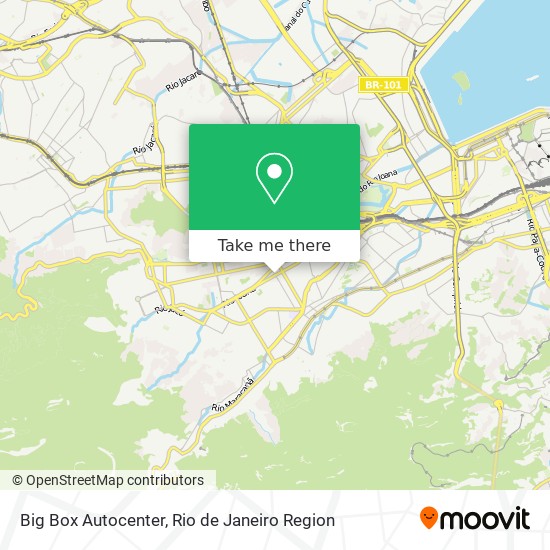 Mapa Big Box Autocenter