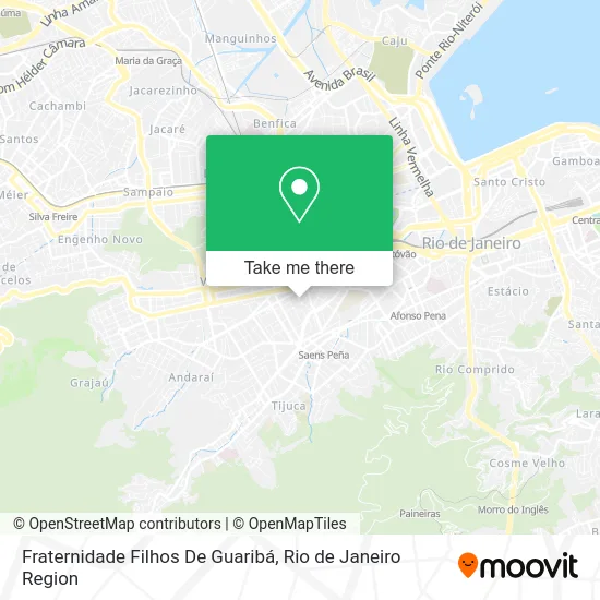 Fraternidade Filhos De Guaribá map