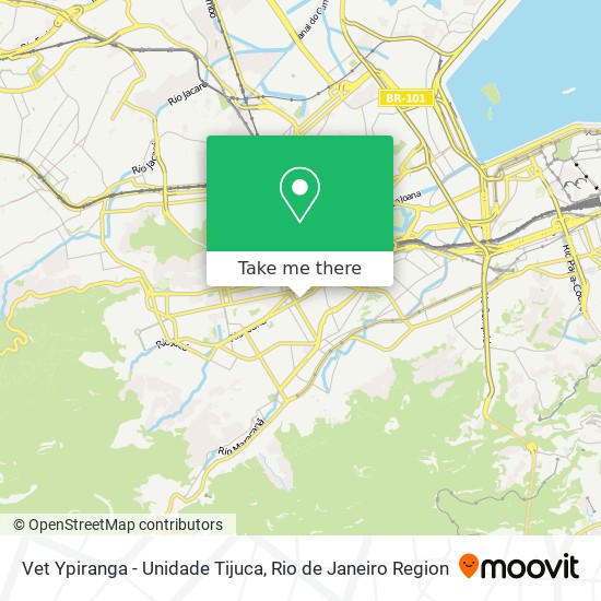 Vet Ypiranga - Unidade Tijuca map