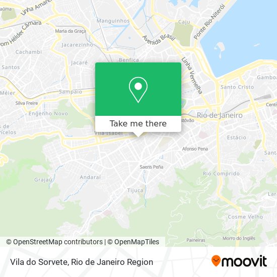 Vila do Sorvete map