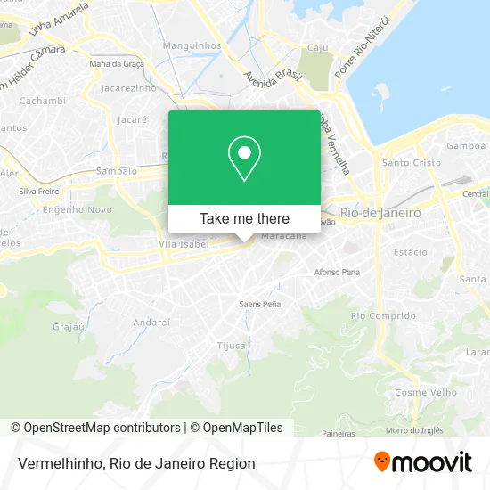 Vermelhinho map