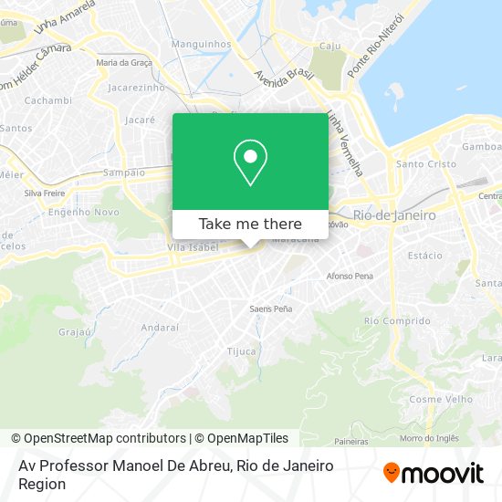 Av Professor Manoel De Abreu map