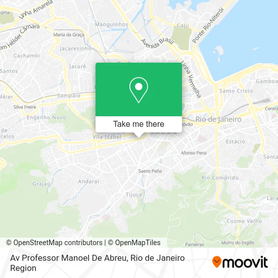 Av Professor Manoel De Abreu map