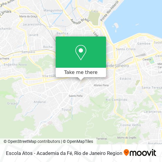 Mapa Escola Atos - Academia da Fé