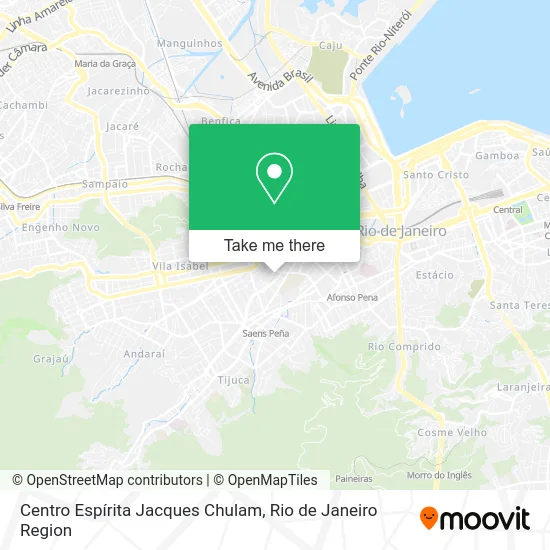 Centro Espírita Jacques Chulam map
