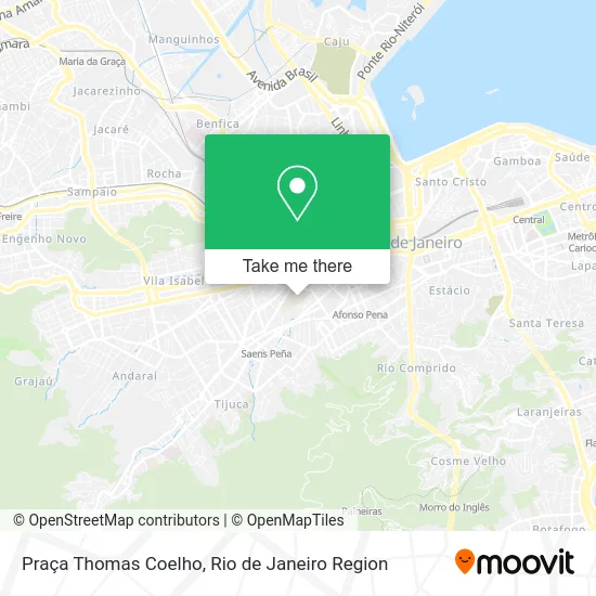 Praça Thomas Coelho map