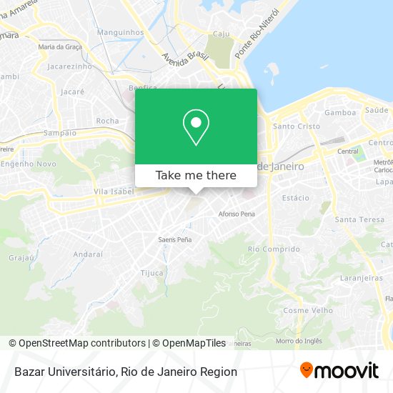 Bazar Universitário map