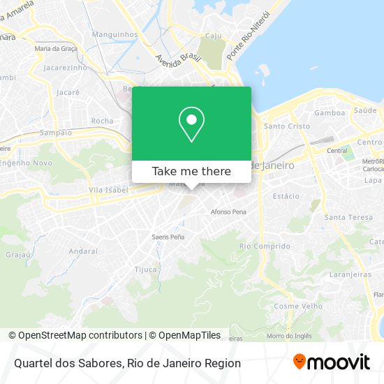 Quartel dos Sabores map