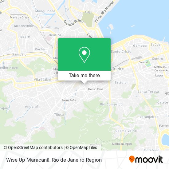 Wise Up Maracanã map