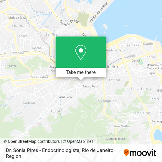 Dr. Sonia Pires - Endocrinologista map