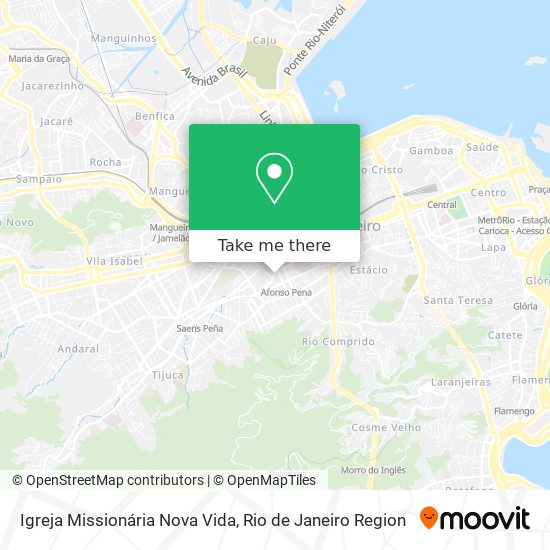 Igreja Missionária Nova Vida map