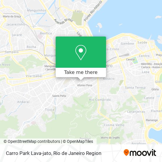 Carro Park Lava-jato map