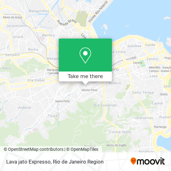 Lava jato Expresso map