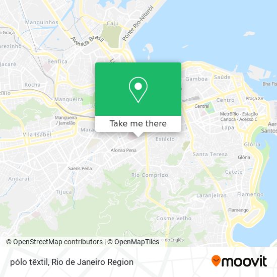 pólo têxtil map