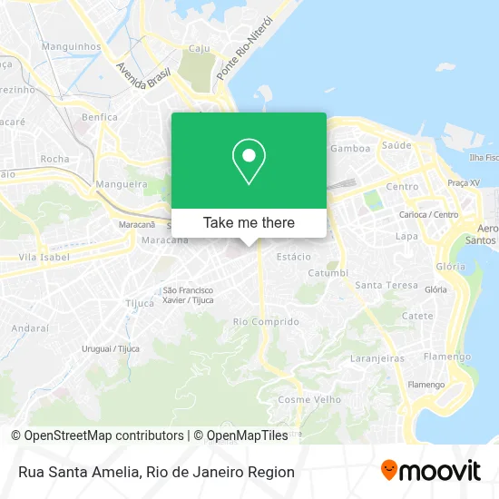 Rua Santa Amelia map