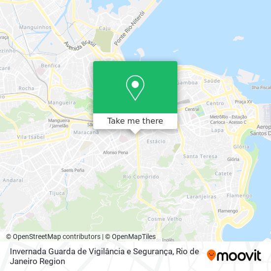 Invernada Guarda de Vigilância e Segurança map