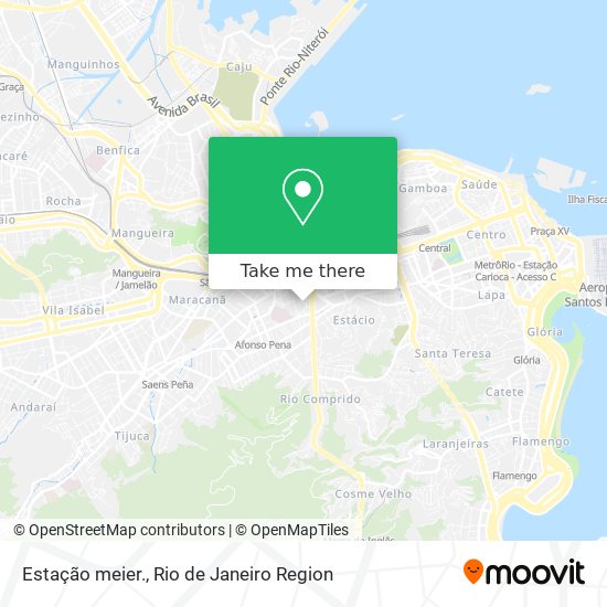 Estação meier. map