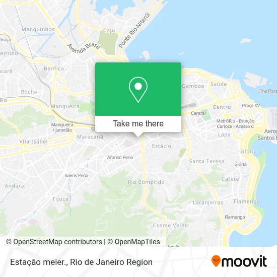 Estação meier. map