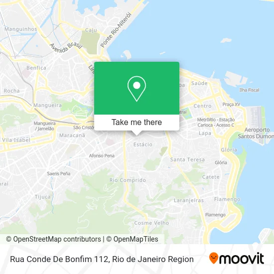 Rua Conde De Bonfim 112 map