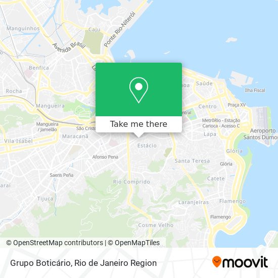 Grupo Boticário map