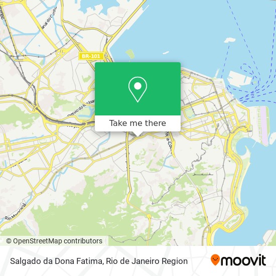 Salgado da Dona Fatima map