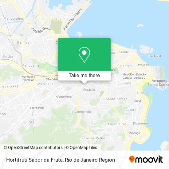 Hortifruti Sabor da Fruta map