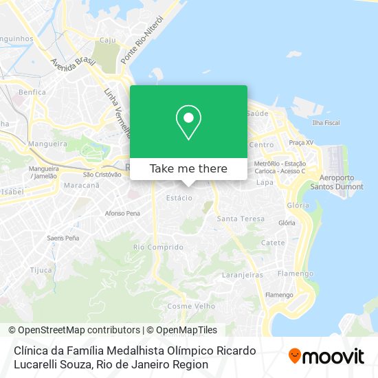 Mapa Clínica da Família Medalhista Olímpico Ricardo Lucarelli Souza