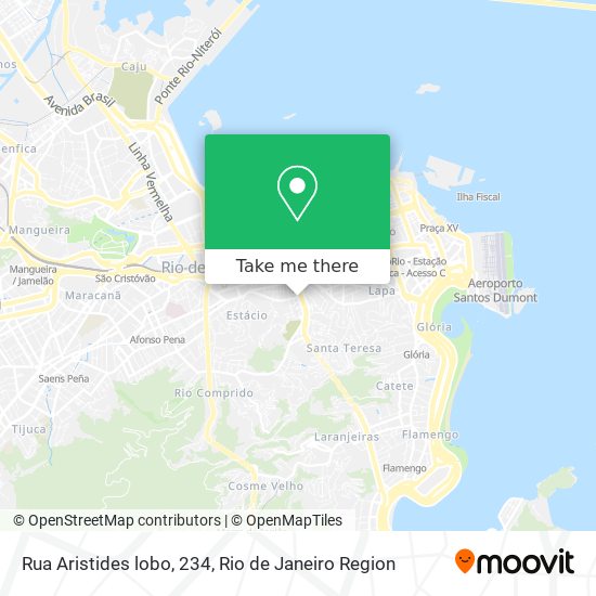 Rua Aristides lobo, 234 map