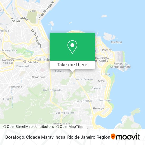 Botafogo, Cidade Maravilhosa map