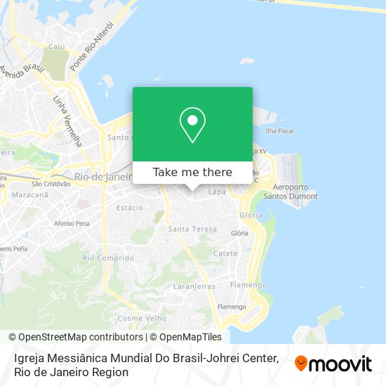 Igreja Messiânica Mundial Do Brasil-Johrei Center map