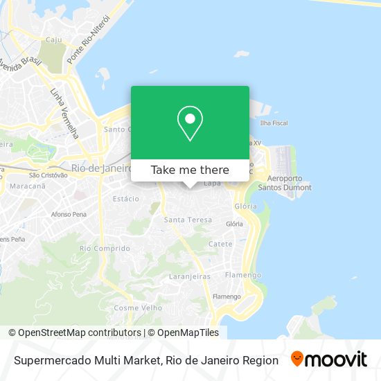 Mapa Supermercado Multi Market