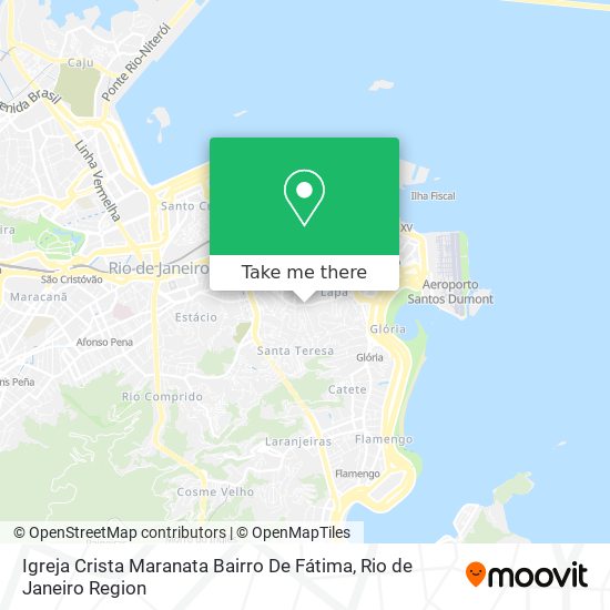 Igreja Crista Maranata Bairro De Fátima map