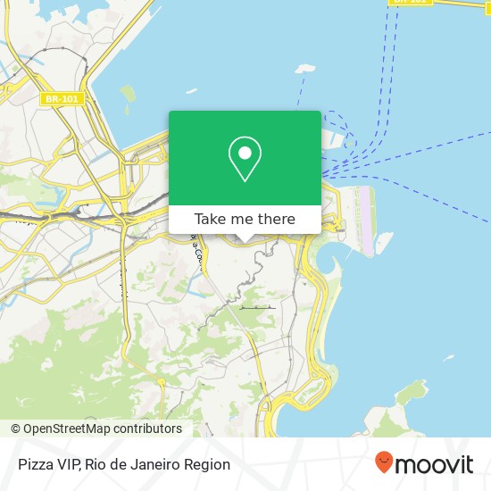 Mapa Pizza VIP