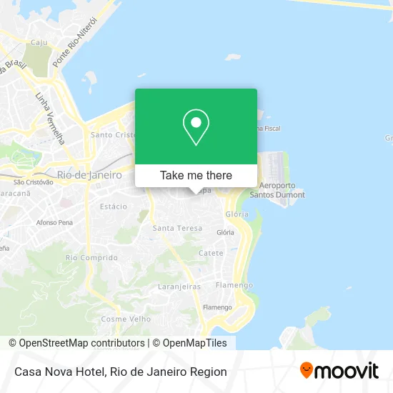 Casa Nova Hotel map